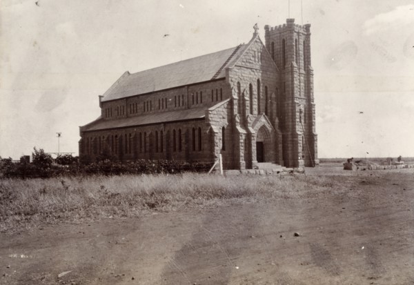 St Mary's RC Cathedral, Bulawayo. View of St Mary's Roman Catholic Cathedral in Bulawayo, showing