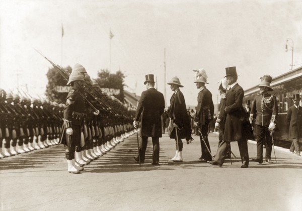 Lord Selbourne arrives in Pretoria. Lord Selbourne, the newly-appointed High Commissioner for South