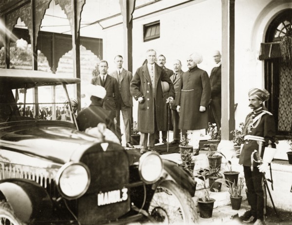 Sir Edward Maclagan and the Raja of Suket. Sir Edward Maclagan, Lieutenant Governor of the Punjab
