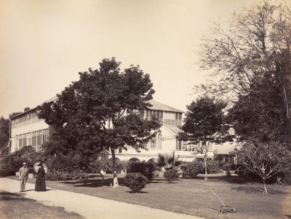 Sir Henry Arthur and Lady Blake in Kingston. Sir Henry Arthur and Lady Blake take a stroll in the