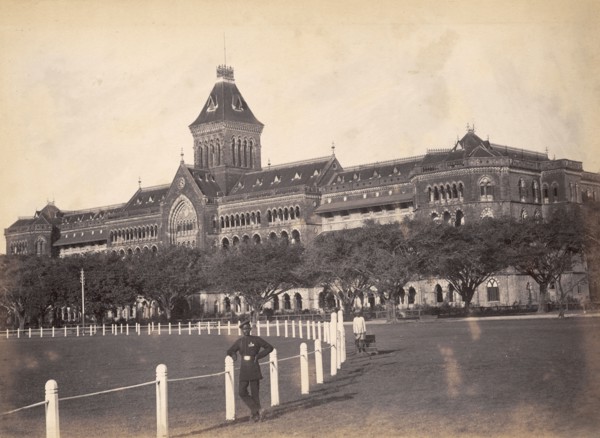 The Secretariat Building, Bombay. The grandiose Secretariat Building in Bombay, designed and built