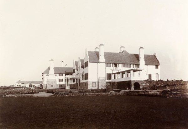 Government House in Pretoria. Exterior view of Pretoria's Government House, designed by architect