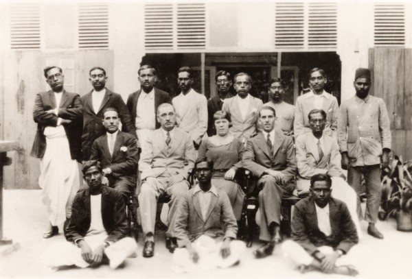 Office staff of 'James Murray and Company'. The office staff of 'James Murray and Company' pose for