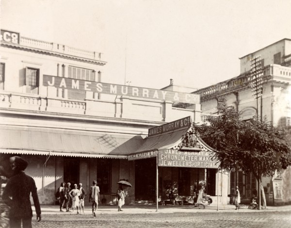 James Murray & Co.' in Government Place. The new premises of 'James Murray & Co.', located at 12