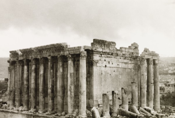 Roman ruins at Baalbek. The monumental Roman ruins at Baalbek, once one of the largest colonies in