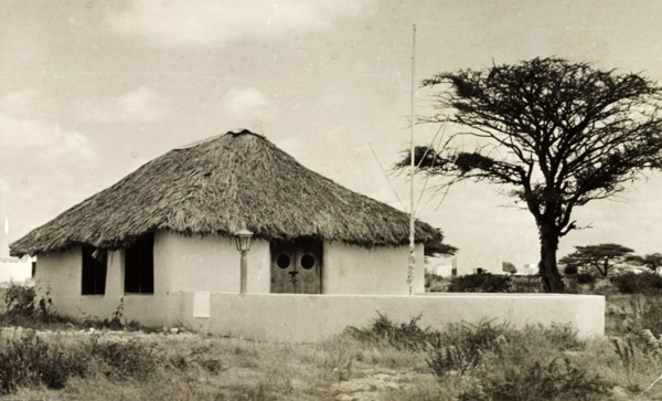 Royal Wajir Yacht Club. Exterior view of the clubhouse of the Royal Wajir Yacht Club. Wajir,