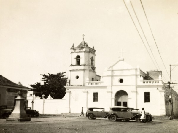 Santa Marta Cathedral. Santa Marta Cathedral, a Spanish colonial building completed in 1766. Santa