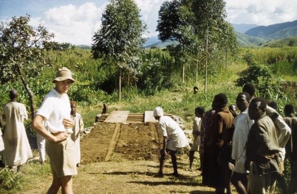 Bridge-building in Toro'. An ADC oversees a community development project to build a new bridge.
