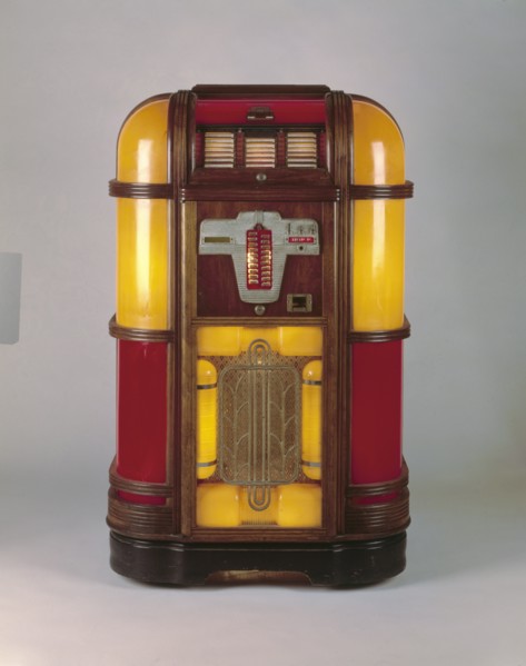 Jukebox 1939. Created by Rock-Ola Manufacturing Corp.