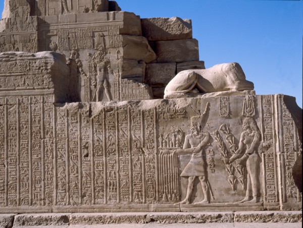 Relief from birth house at Kom Ombo