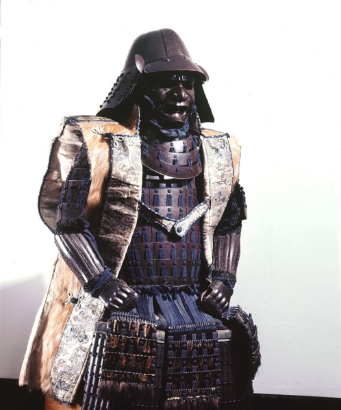 Samurai jinbaori (war coat), for wearing over armour