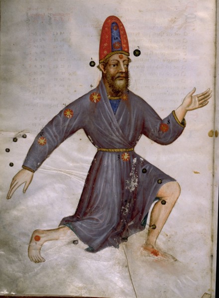 Illustration from a copy of Al Sufis The Book of Fixed Stars