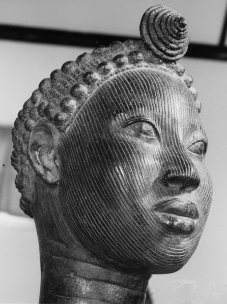 Ife brass head