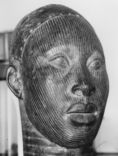 Ife brass head