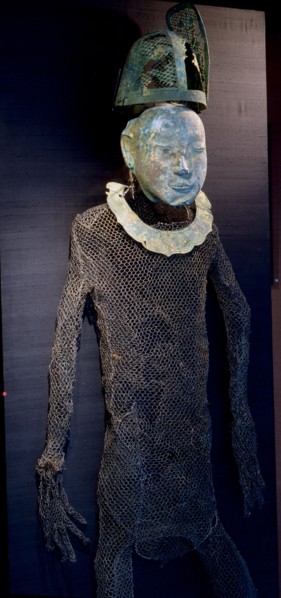 Funerary garment resembles those found in tombs of Liao princess in Inner Mongolia and the provinces of Liao and Hebei in China