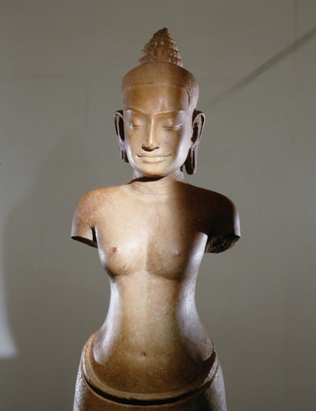 Statue of the goddess Prajnaparamita, personification of transcendental wisdom