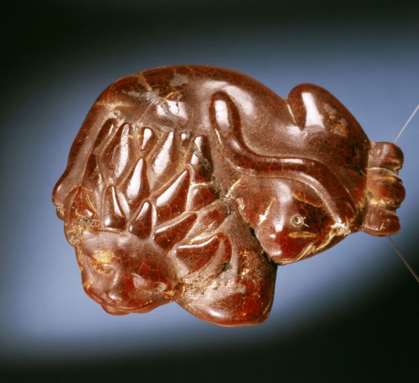 Lion pendant propably worn as an amulet
