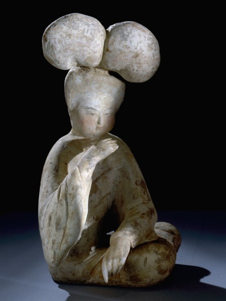 Figure of a seated lady