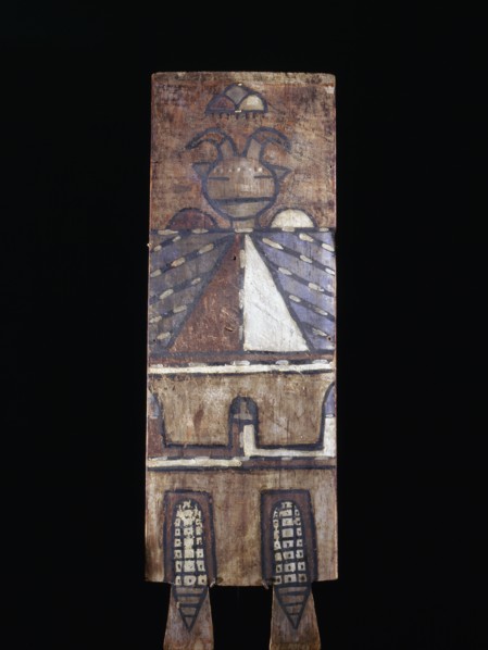 Kachina board used during a marau ceremony