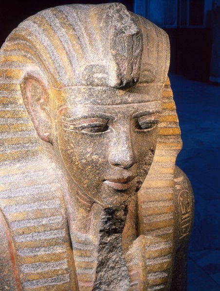 Bust of King Merenptah, thirteenth son and successor of Ramesses II, from his mortuary temple at Thebes