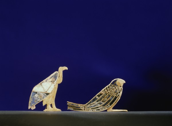 Bird amulets from the tomb of Hornakht, son of Osorkon II