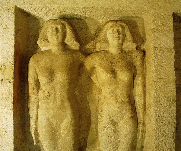 The tomb at Giza of Meresankh, one of the queens of Khephren