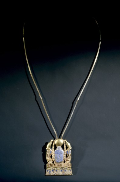Scarab pectoral from the burial of Shoshenq II