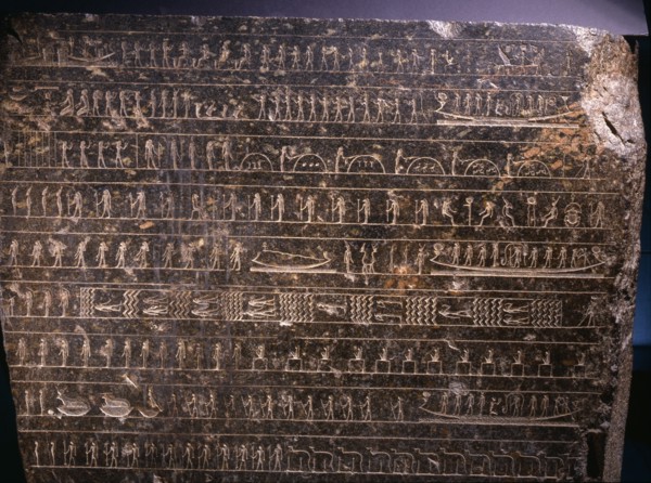 Detail from a sarcophagus