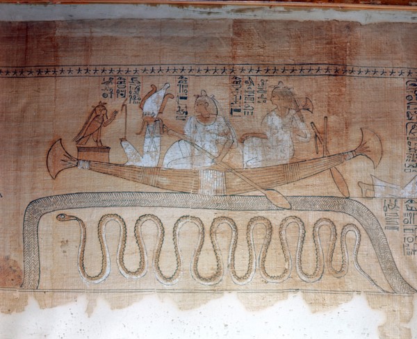 A vignette from the Book of the Dead of Tanafer