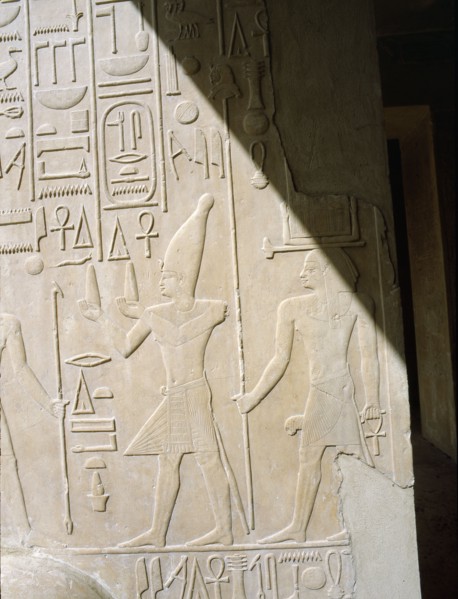 Relief from the White Chapel of Sesostris I