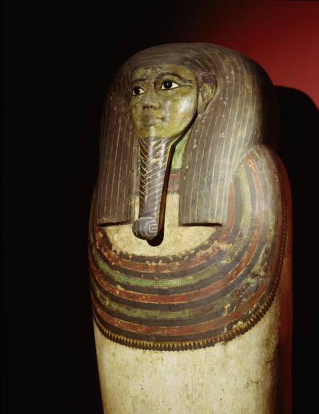 Mummiform coffin of Hor, attributed to a funerary workshop at Heracleopolis Magna in the Fayum