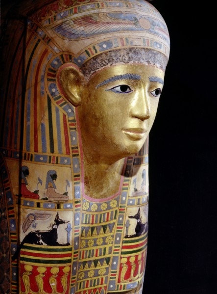 Roman period gilt coffin