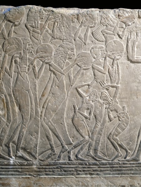 Relief from a private tomb at Saqqara, reused in the Serapeum