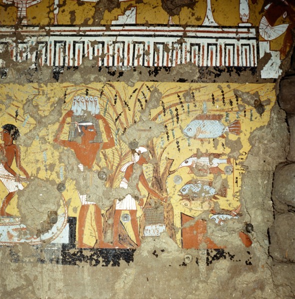 The private tomb of the royal tomb builder, Pashedu