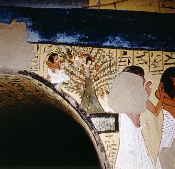 The private tomb of the royal tomb builder Pashedu