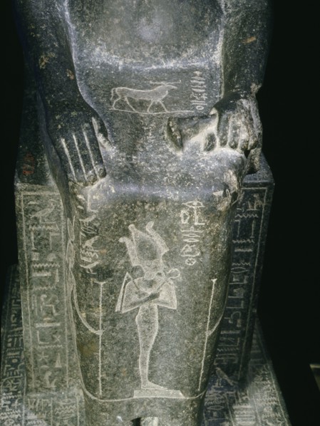 Seated statue of the Princess Shebensopdet, granddaughter of Osorkon II
