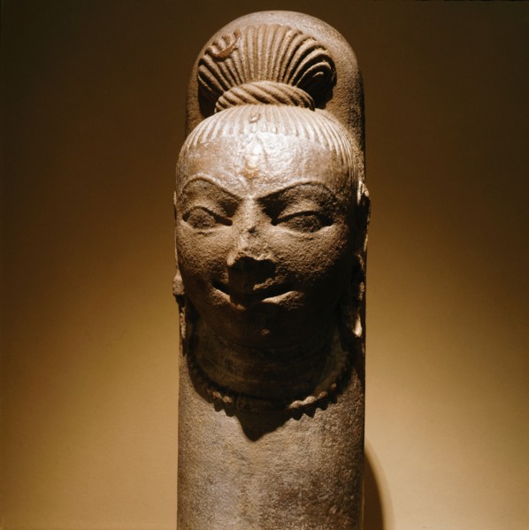 Linga (Sanskrit: sign), the phallus, symbol of the god Lord Shiva