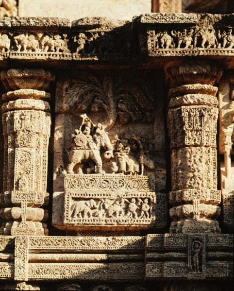 The Temple of the Sun complex at Konarak