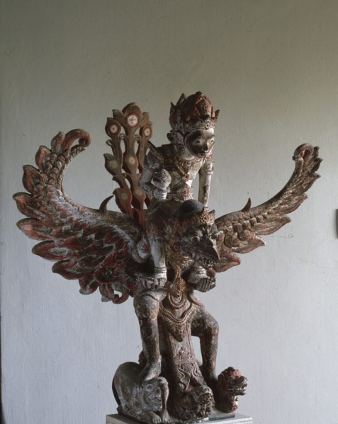 Vishnu (Wisnu) on his mount Garuda