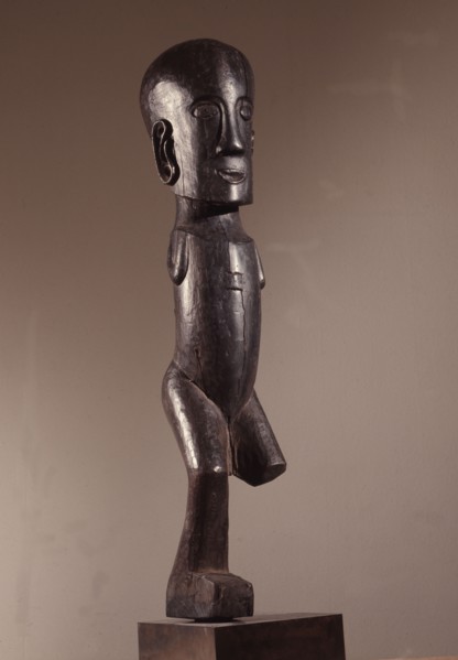 It is thought that carvings of this type were left in an enemy village at night as a sign of surrender