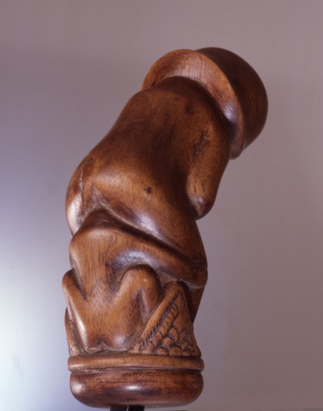 A Javanese kris handle