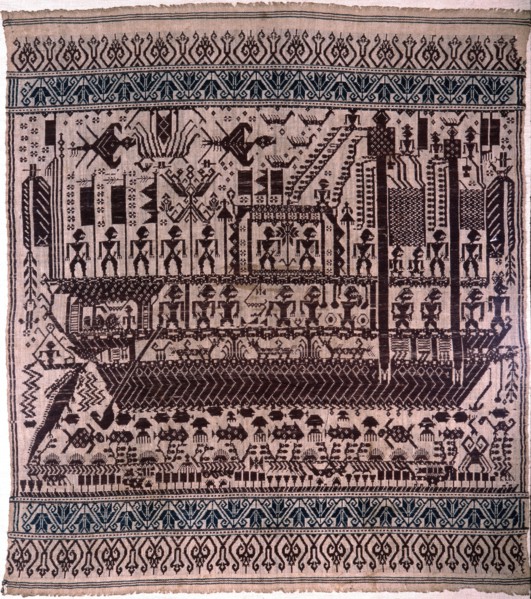 Palepai (meaning ship) cloth from Lampong