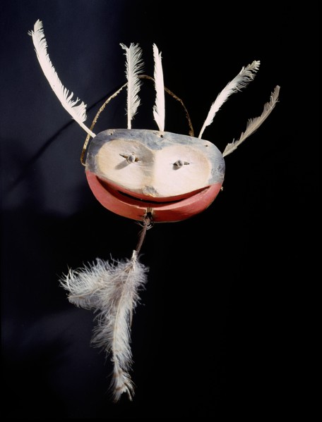 A dancers masquette which was worn on the forehead