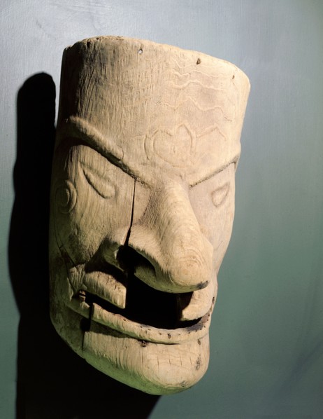 A death mask