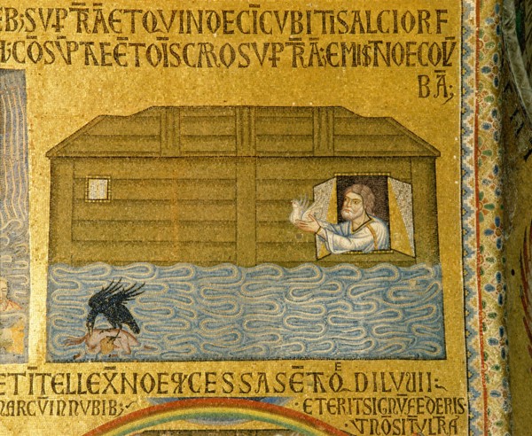 One of a number of mosaics in the Basilica of San Marco, Venice depicting scenes from the Old Testament