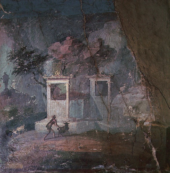 Pompeian copy of a 2nd century BC Greek painting from Alexandria