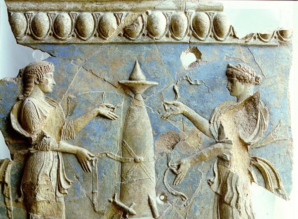 Terracotta plaque from the Temple of Apollo on the Palatine