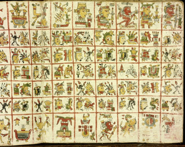 Codex Cospi   Magical calendar
