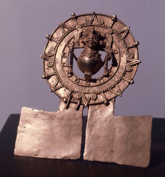 Pendant representing the sun