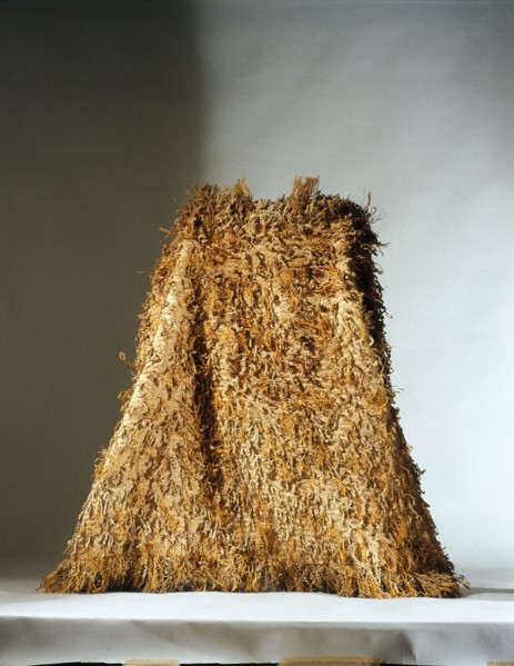 Maori flax fibre cloak